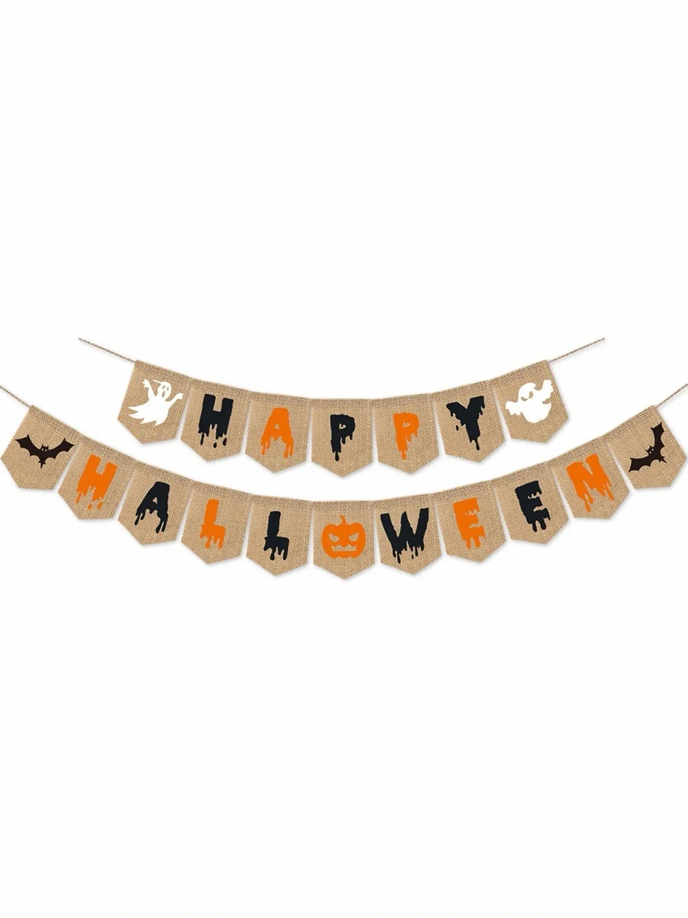 NEW Halloween Burlap 